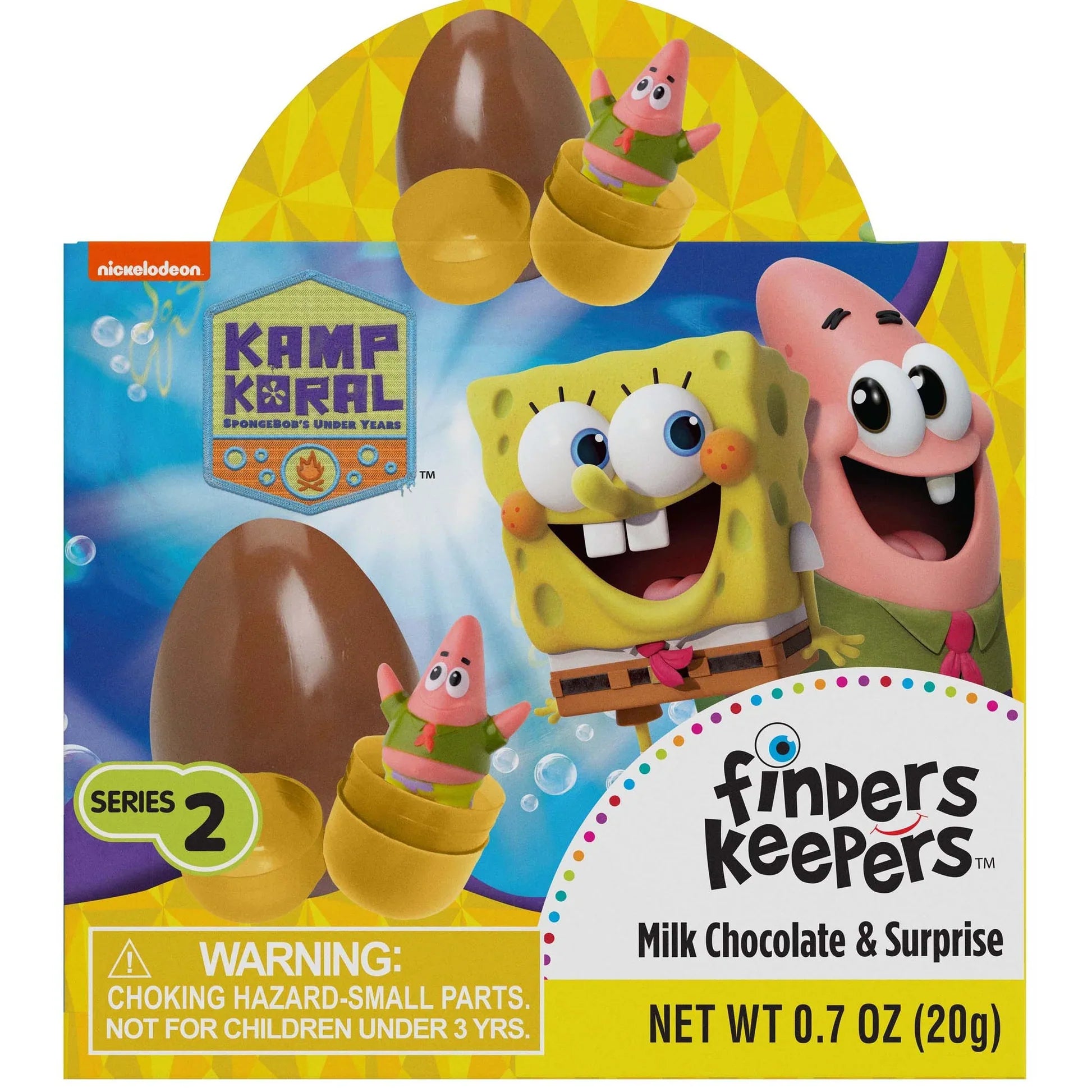 Finders Keepers SpongeBob Squarepants Surprise 37g - Pack of 6
