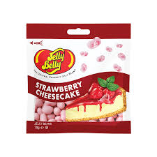 Jelly Belly Strawberry Cheesecake Jelly Beans 70g - Pack of 12