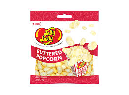 Jelly Belly Buttered Popcorn Jelly Beans 70g - Pack of 12