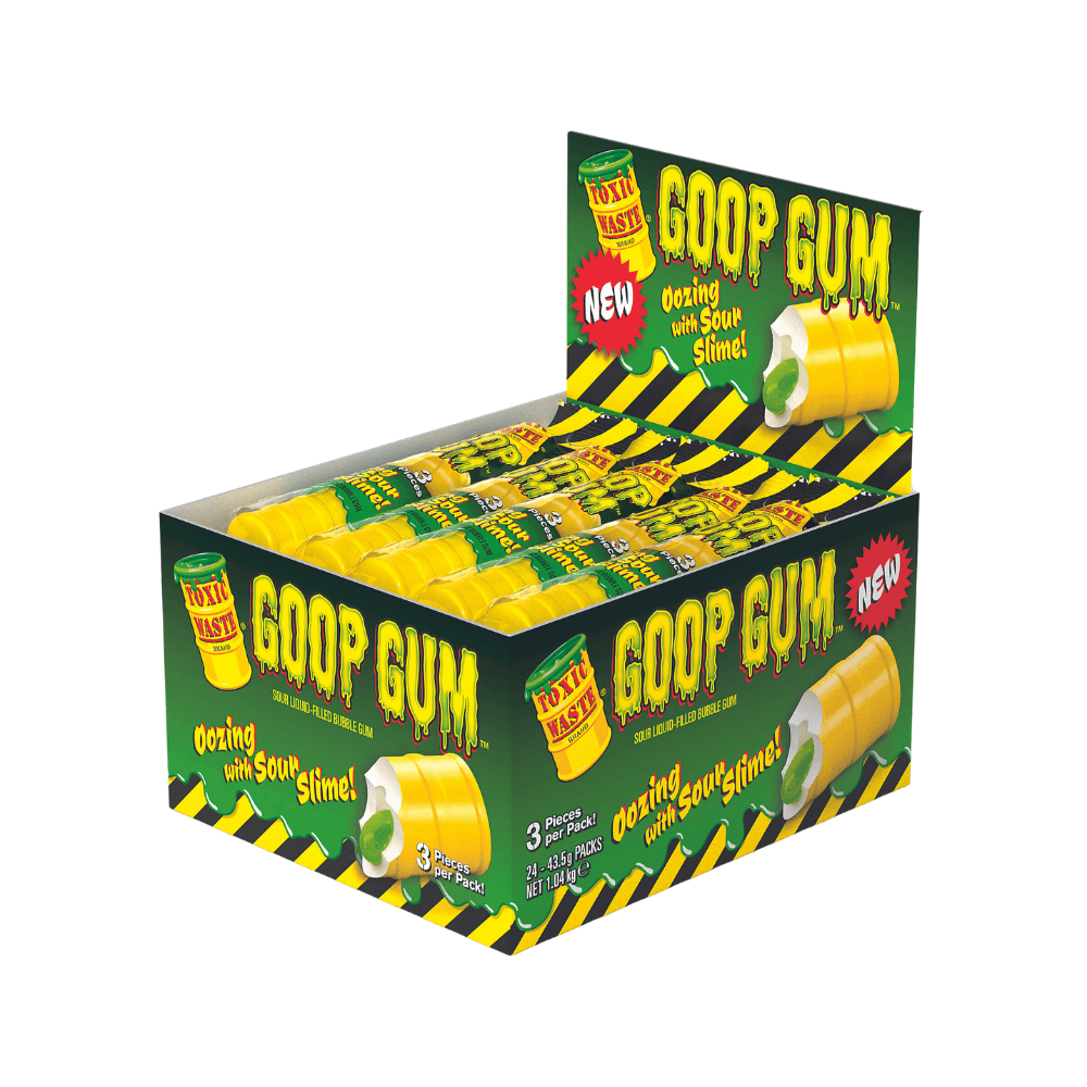 Toxic Waste Goop Gum Pack 43g - 24 x 43g Packs