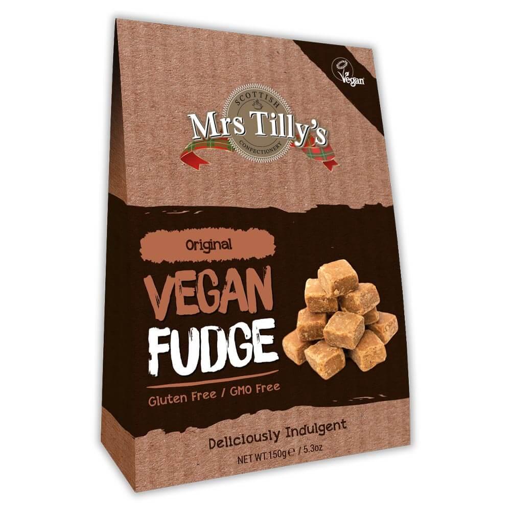 Mrs Tilly's Original Vegan Fudge Gift Box 150g - 5 x 150g Boxes
