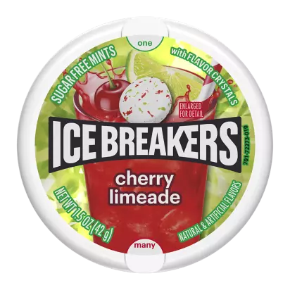 Ice Breaker Cherry Limeade 43g - Pack of 8