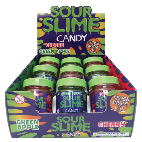 Gummie Candy Sour Slime 99g - Pack of 9