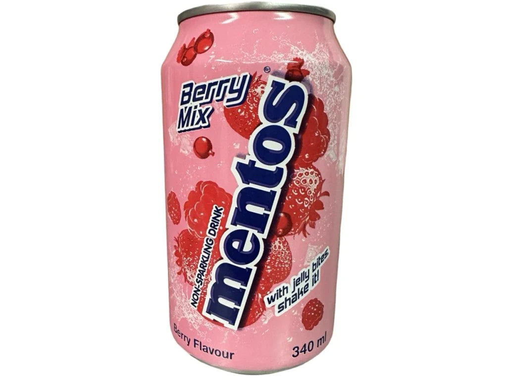 Mentos Soda Berry Mix 340ml - Pack of 24