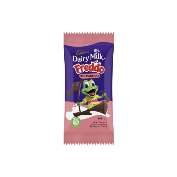 Cadbury's Dairy Milk Freddo Strawberry Sharepack AUS 180g - Pack of 14