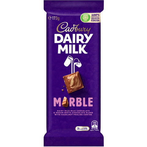 Cadbury's Marble Chocolate AUS 173g - Pack of 15
