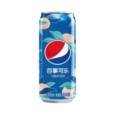 Pepsi White Peach (China) 330ml - Pack of 12