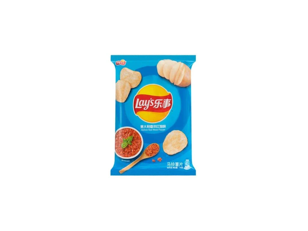 Lays Italian Red Meat (China) 70g - Pack of 22