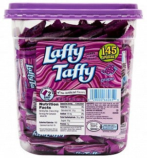 Laffy Taffy Grape Mini's 145ct Tub 1397g