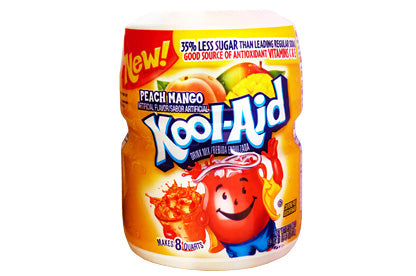 Kool Aid Sweetened Peach Mango 538g Bag - Pack of 48