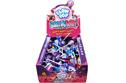 Blow Pops Bursting Berry 18g - Pack of 48