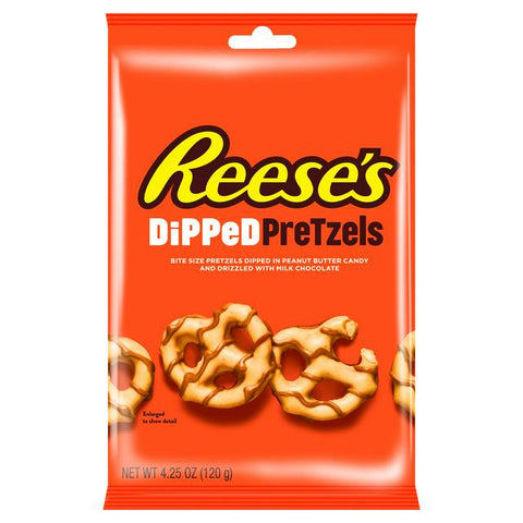 Reese's Dipped Pretzels 120g - Pack of 12