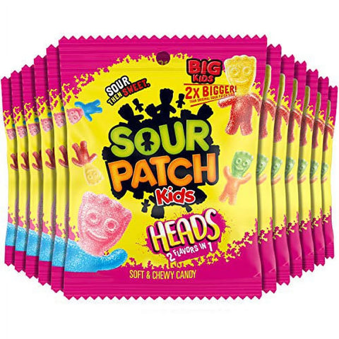 Sour Patch Kids Big Heads 226g - Pack of 12