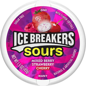 Ice Breakers Sours Berry 42g - Pack of 8