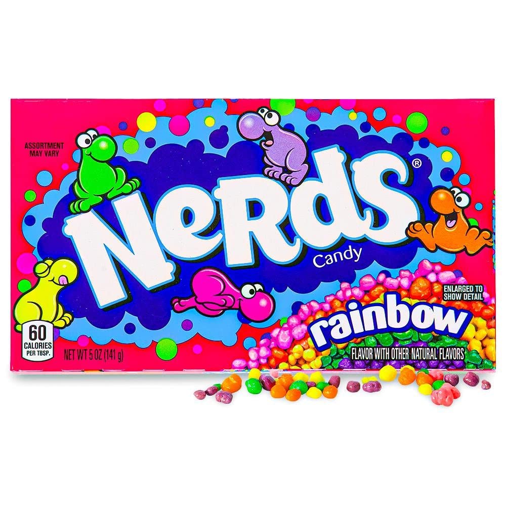 Rainbow Nerds Theatre 141g - Pack of 12