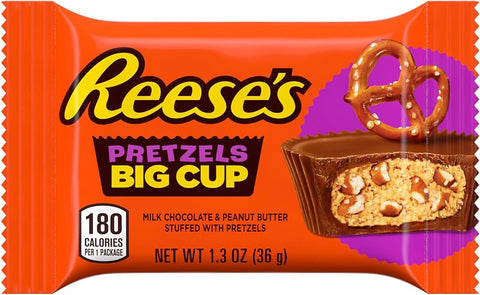Reese's Big Cup with Pretzels 37g - Pack of 16