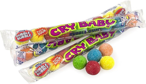Cry Baby Extra Sour Gumballs 9 Ball 47g - Pack of 24