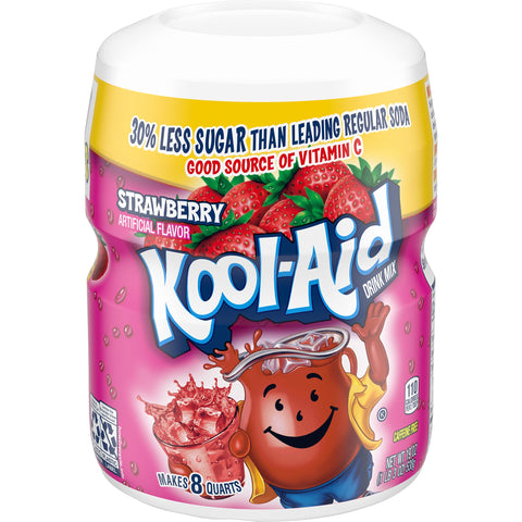 Kool Aid Sweetened Strawberry 538g Bag - Pack of 48