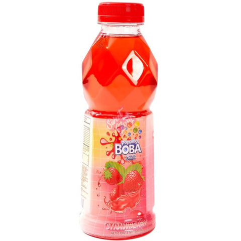 Popping Boba Drink Strawberry 500ml - Pack of 12