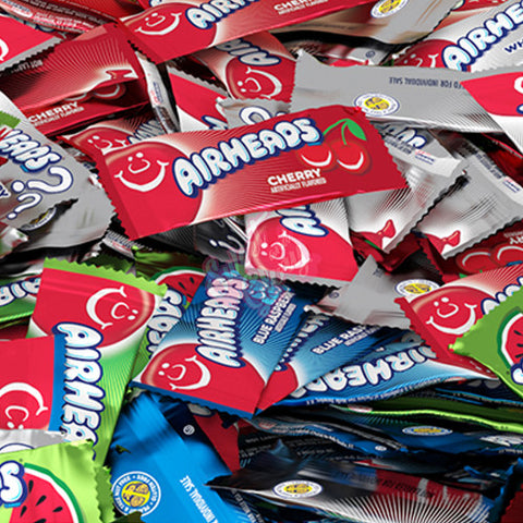 Mini Airheads Bulk Bars Assorted 2.27Kg Bag - Pack of 30