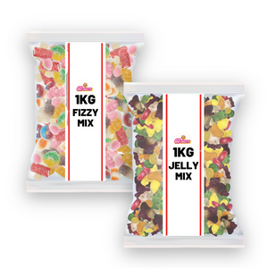 2 x 1kg Jelly Mix and Fizzy Mix