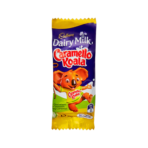 Cadbury's Caramello Koala Chocolate Bar AUS 35g - Pack of 36