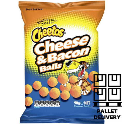 Cheetos Balls Cheese & Bacon 90g - Pack of 15