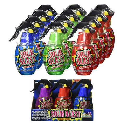 Novelty Sour Blast Candy Spray 57g - Pack of 12