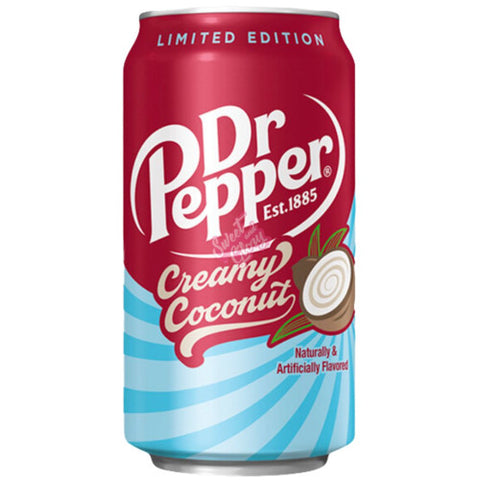 Dr Pepper Creamy Coconut 355ml - Pack of 12