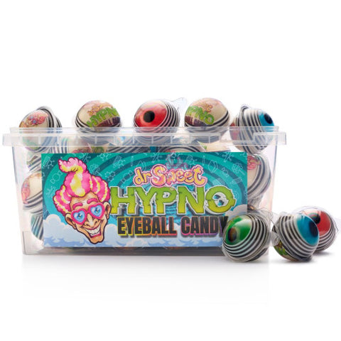 Dr Sweet Hypno Candy Eyeballs 18g - Pack of 50