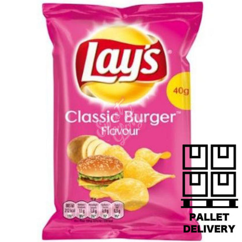 Lays Classic Burger 175g - Pack of 18