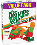Fruit Roll-Ups Pizza Peel N Build 283g - Pack of 6