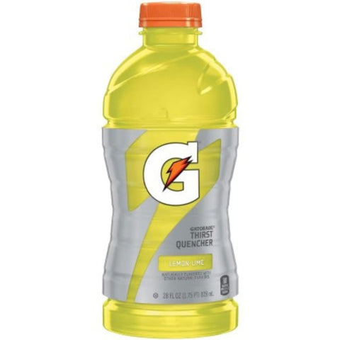 Gatorade Lemon Lime 828ml - Pack of 15