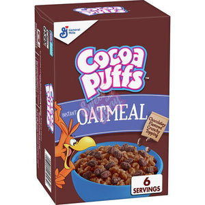 Cocoa Puffs Instant Oatmeal 238g - Pack of 4