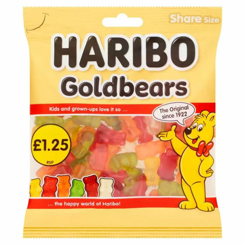 Haribo Gold Bears £1.25 PMP 12x140g
