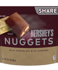 Hershey's Nuggets Milk Chocolate with Almonds 286g - Pack of 8