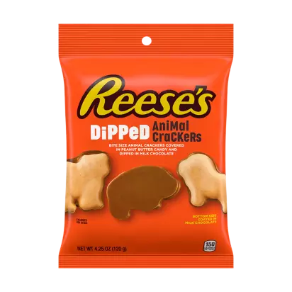 Reese's Dipped Animal Crackers 120g - Pack of 12