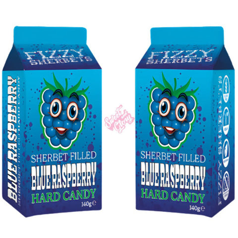 Fizzy Sherbets Blue Raspberry 140g - Pack of 12