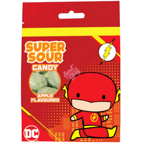 The Flash Super Sour Apple Flavour Candy 90g - Pack of 12