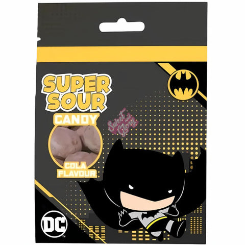 Batman Super Sour Cola Flavour Candy 90g - Pack of 12