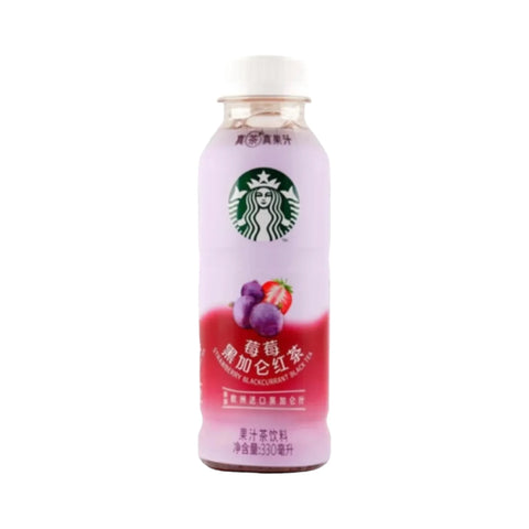 Starbucks Strawberry Blackcurrant Black Tea (China) 330ml - Pack of 15