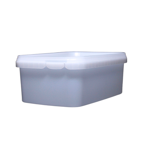 Clear 1.2lt Square Tub