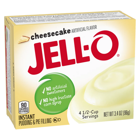 Jell-O Instant Pudding Cheesecake 96g - Pack of 24