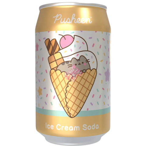 Kawaji Pusheen Ice Cream Soda 330ml - Pack of 12