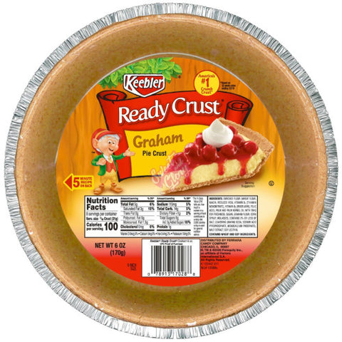 Keebler Graham Pie Crust 170g - Pack of 12