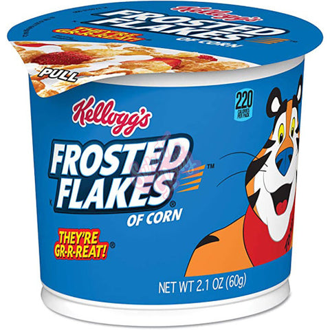 Kellogg's Cereal in a Cup Frosted Flakes 60g - Pack of 6