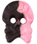 Bubs Foam Raspberry and Liquorice Skulls 2.8kg - Pack of 12