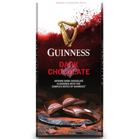 Guinness Dark Chocolate Bar 90g - Pack of 15