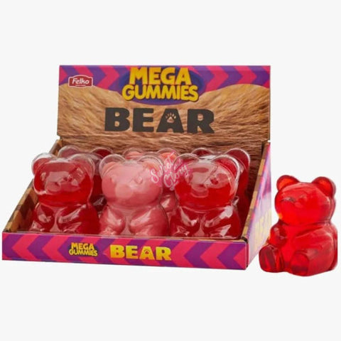 Mega Gummies Jelly Bear 350g - Pack of 6