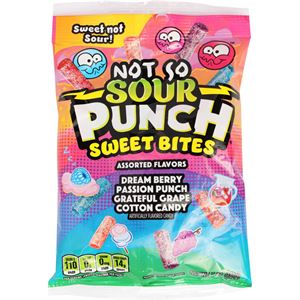 Sour Punch Not So Sour Sweet Bites 142g - Pack of 12